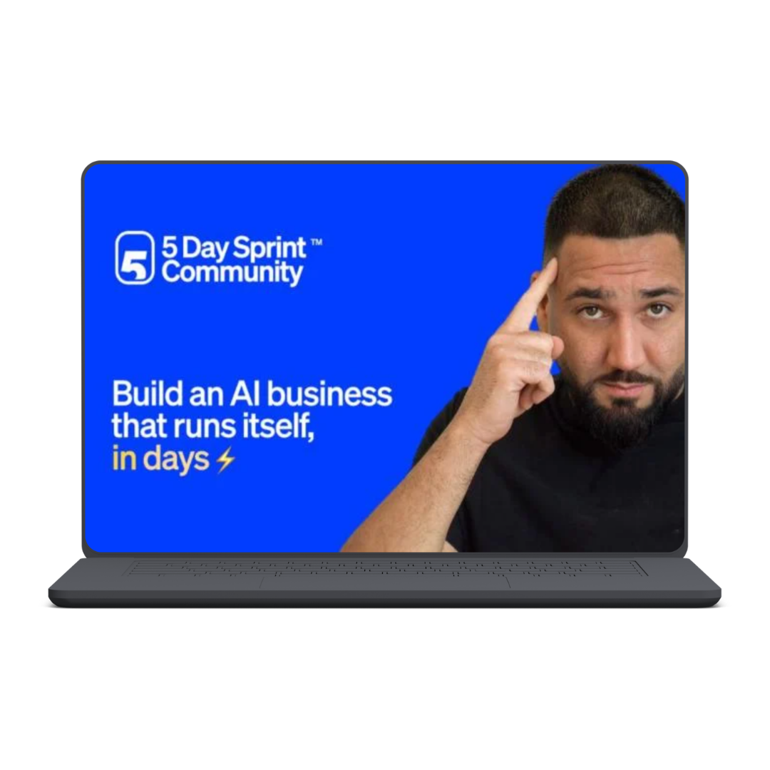 5-DAY SPRINT - BUILD AI APPS & GET PAID (2026 August)